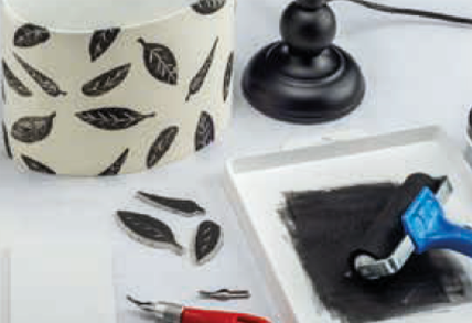 English - Fabric Lino Printing Kit - Essdee Art & Craft